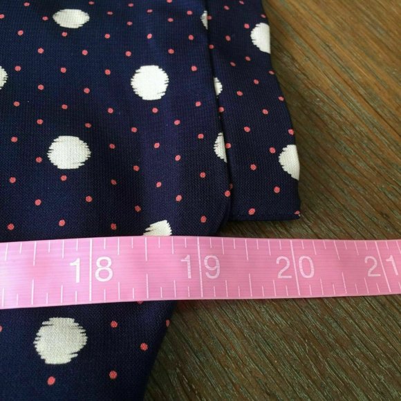 Poema S Polka Dot Patterned Blouse Sleeve Accents - Picture 11 of 12